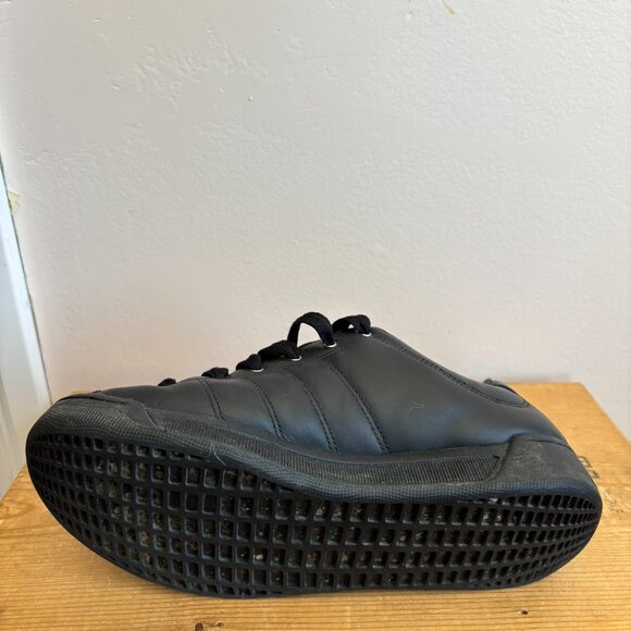 Black leather Reebok skater shoes - Picture 3 of 5